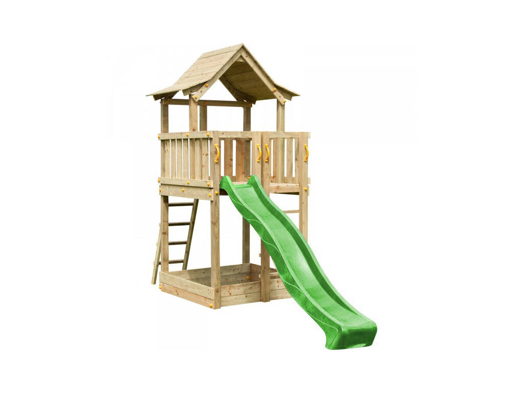 Kinderspielplatz Pagoda XL mit Einzelschaukel Masgames MA802611