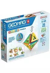 Geomag Panneaux Super Colors verts 35 Toy Partner 377