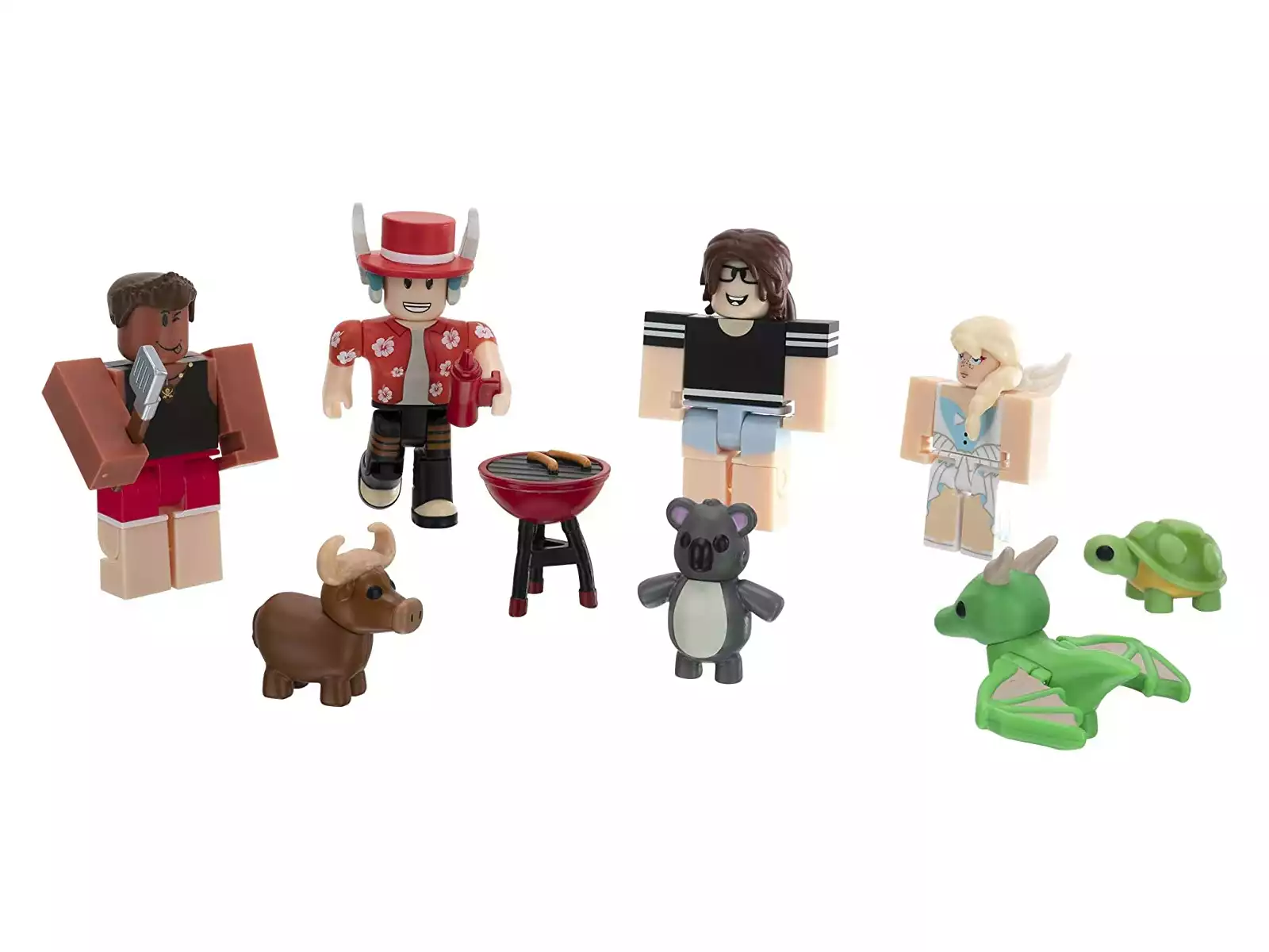 blocos de construção boneca Q versão dos Legends conjunto completo de  Roblox brinquedo tanto menino e menina virtual crianças mundo