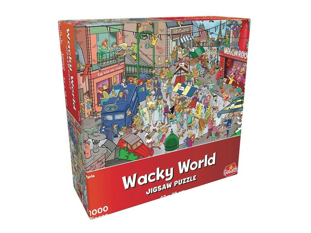 Puzzle 1.000 Wacky World París Goliath 919242