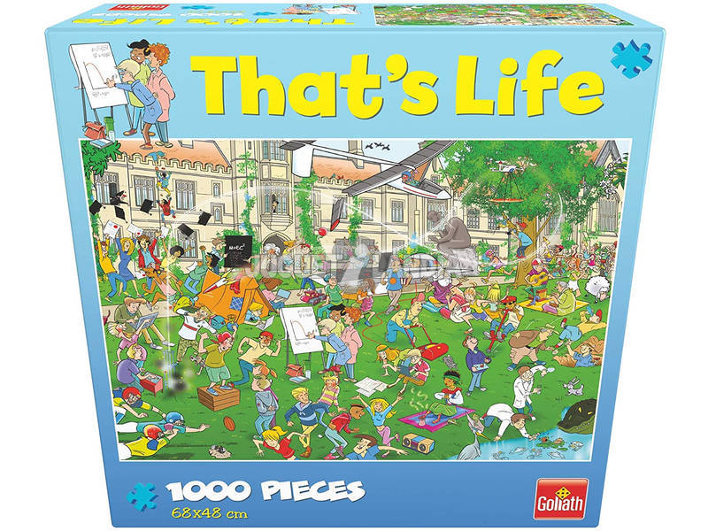 Puzzle 1.000 That's Life Universidade Goliath 914785