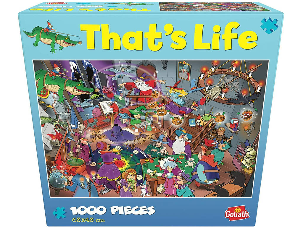 Puzzle 1.000 That's Life Magia Goliath 919262