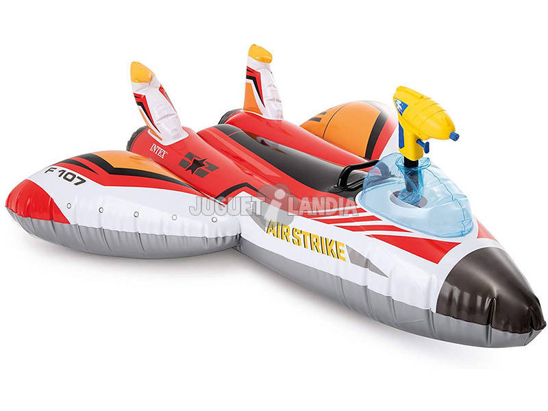 Aufblasbare Schlauchboote mit Wasserpistole Ride On 117x117 cm Intex 57536