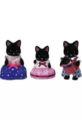 Sylvanian Families Famiglia Gatto di Mezzanotte Epoch Para Imaginar 5530