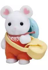 Sylvanian Families Baby Mouse Marshmallow Epoch Mouse To Imagine 5408