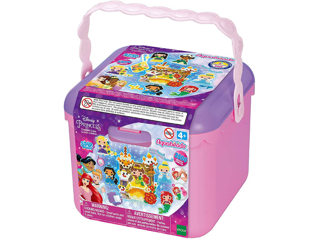 Aquabeads Cubo De Creatividad Princesas Disney Epoch Para Imaginar 31773