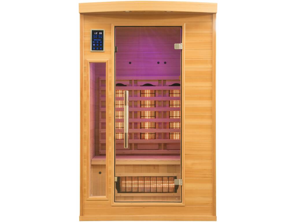 Sauna Infrarrojos Apollon - 2 Plazas Poolstar SN-APOLLON-Q2