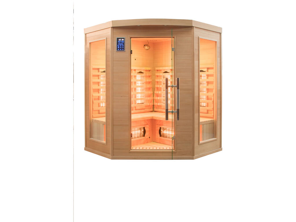 Sauna Infrarrojos Apollon - 3-4 Plazas Poolstar SN-APOLLON-Q3C