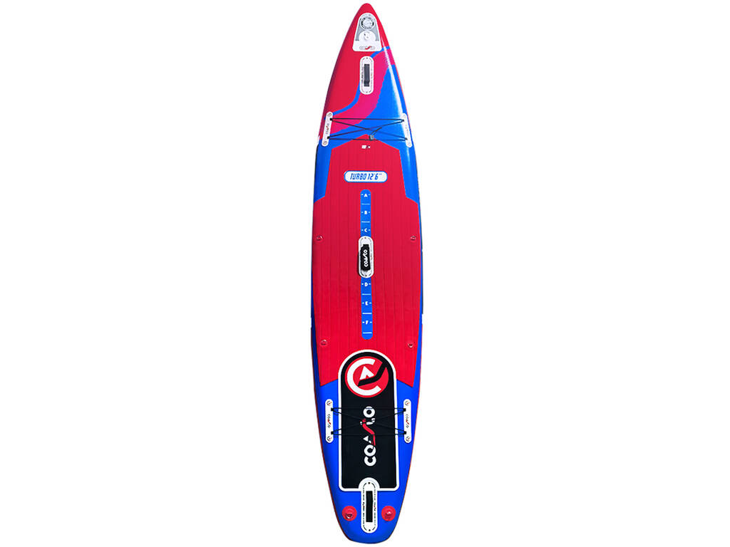 Tavola da Paddle Surf gonfiabile Coasto Turbo da 381x76x15 cm