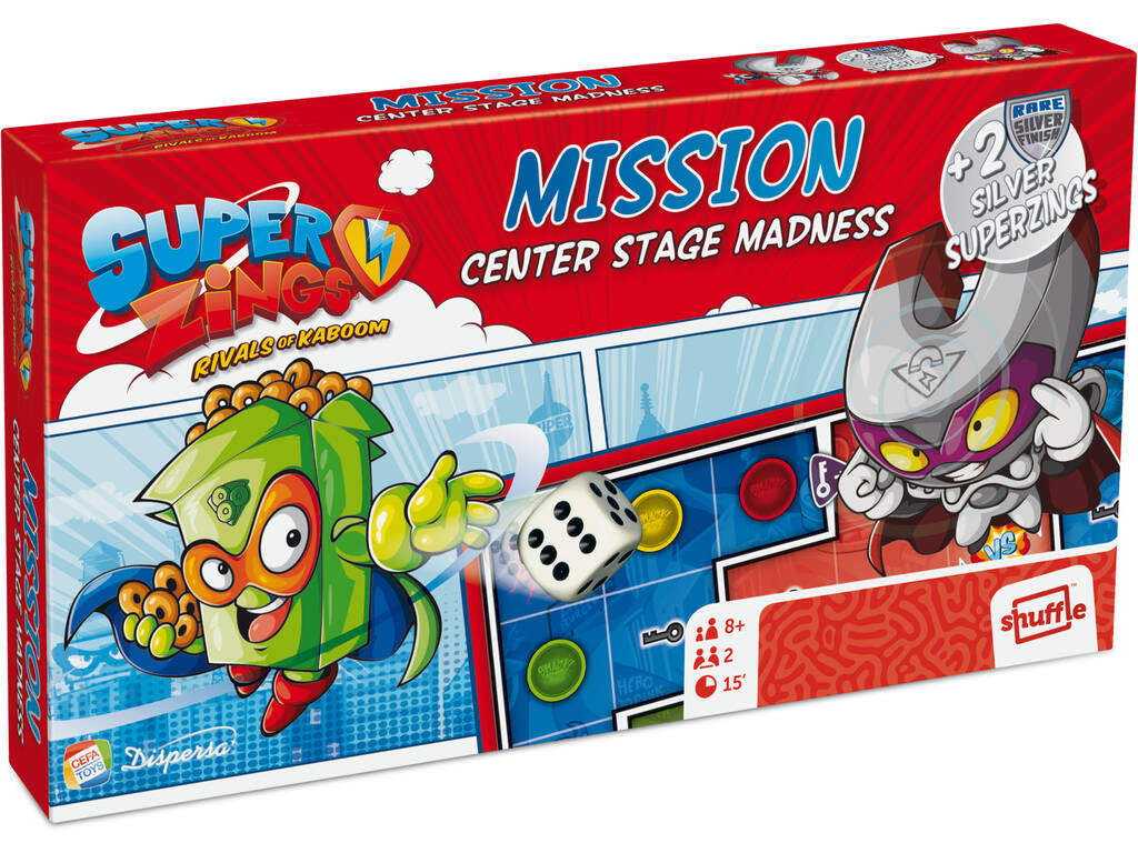 Superzings Mission Center Stage Madness Set Cefa Toys 686
