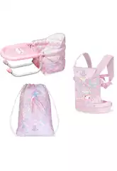 Set da viaggio con marsupio + seggiolone portatile Ocean Fantasy DeCuevas 60041