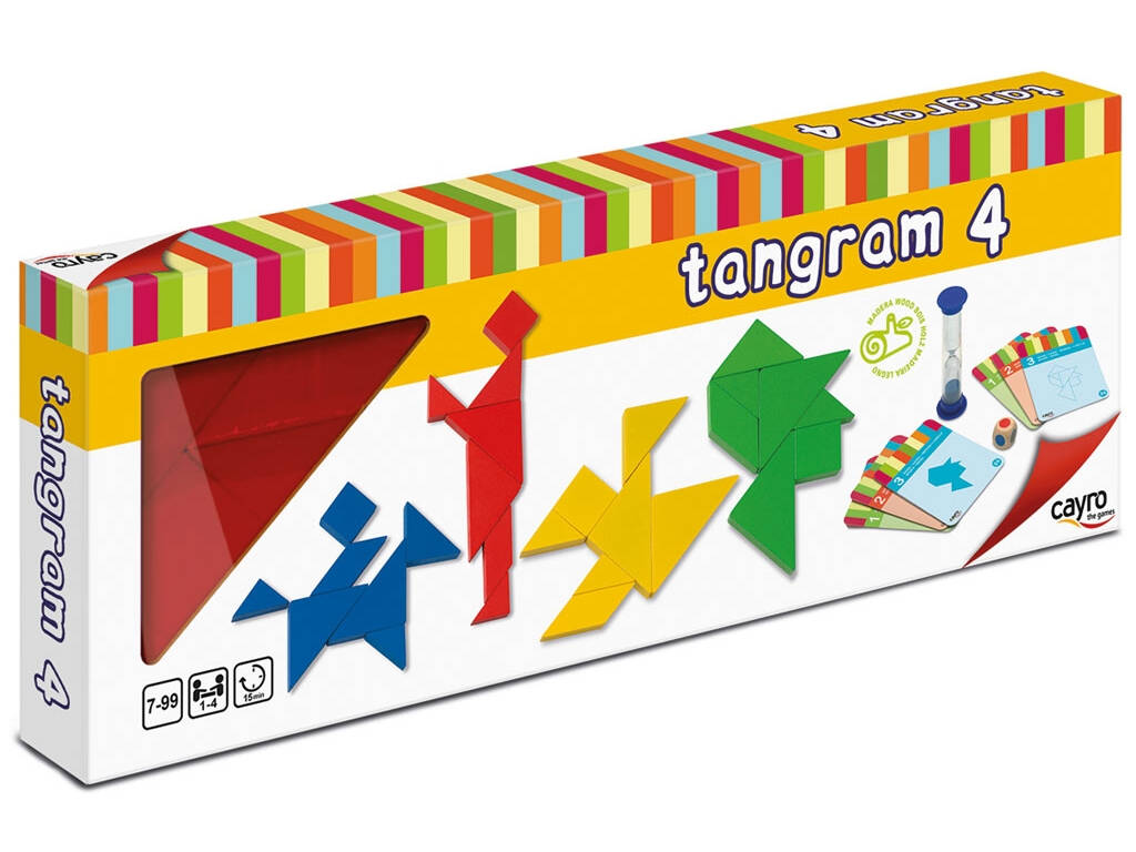 Tangram 4 Legno Cayro 851