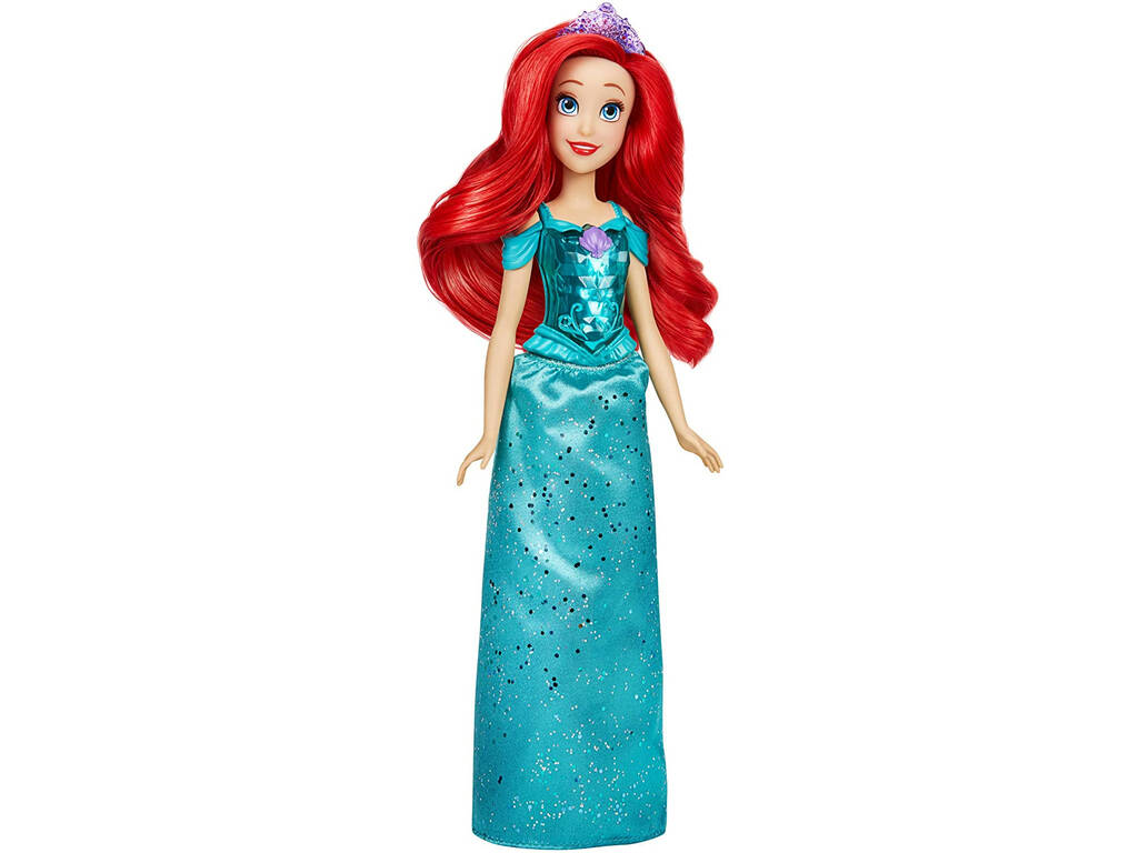 Muñeca Princesas Disney Brillo Real Ariel Hasbro F0895