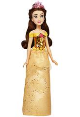 Muñeca Princesas Disney Brillo Real Bella Hasbro F0898