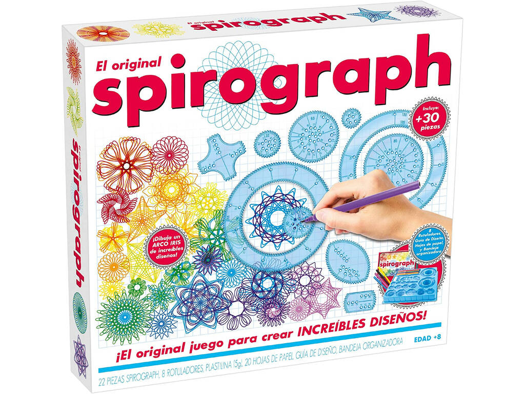 Spirographe Set original Design World Brands 80979