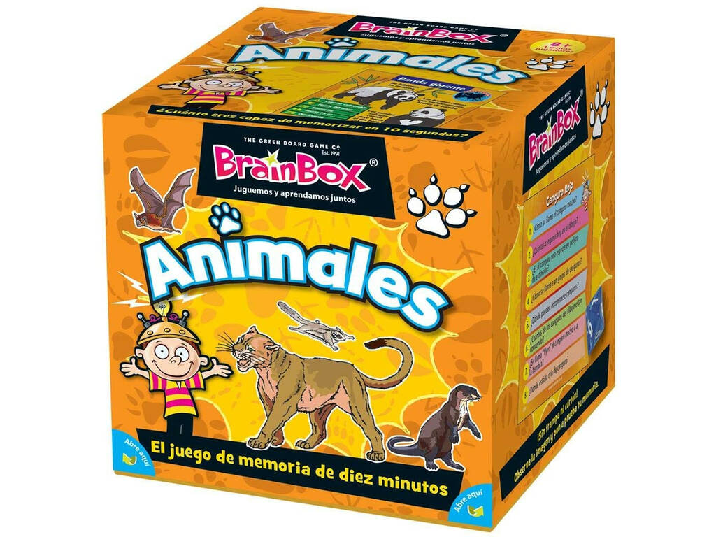 Brainbox Animales Asmodee TGG13403