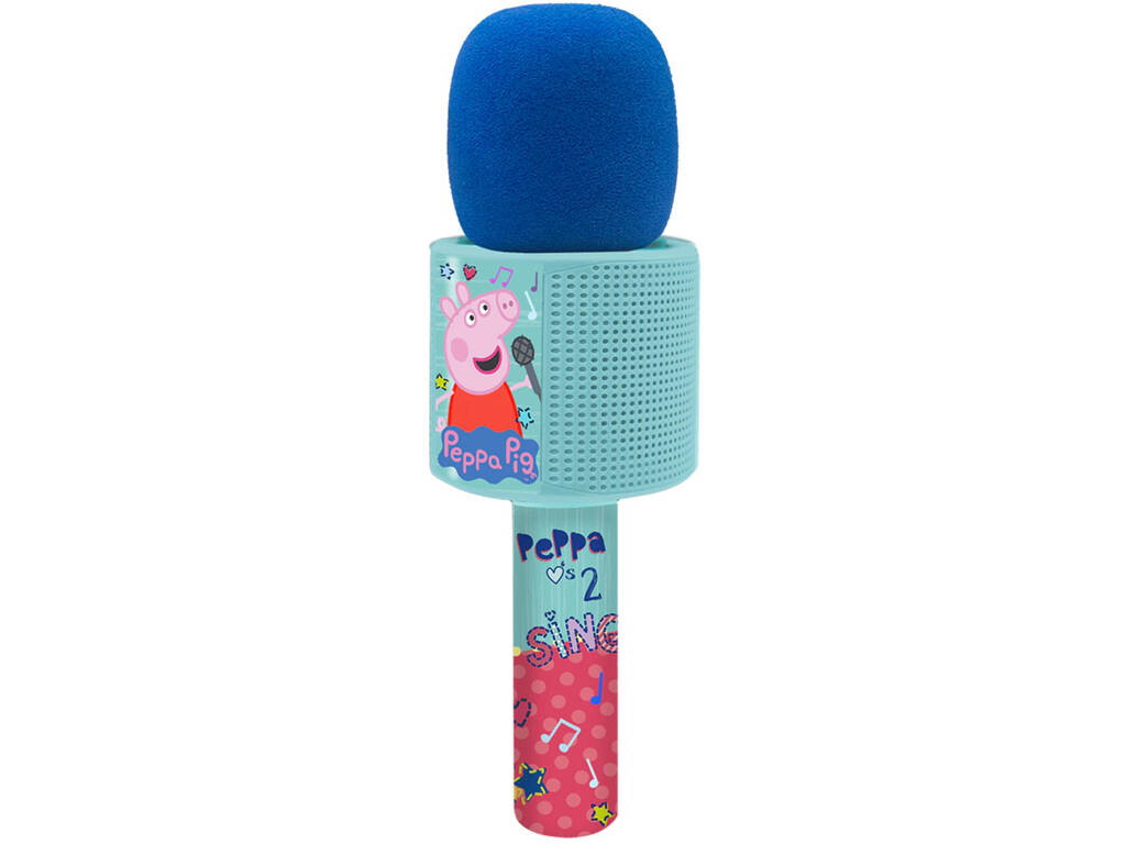 Peppa Pig Microfone Bluetooth com Melodias Reig 2317