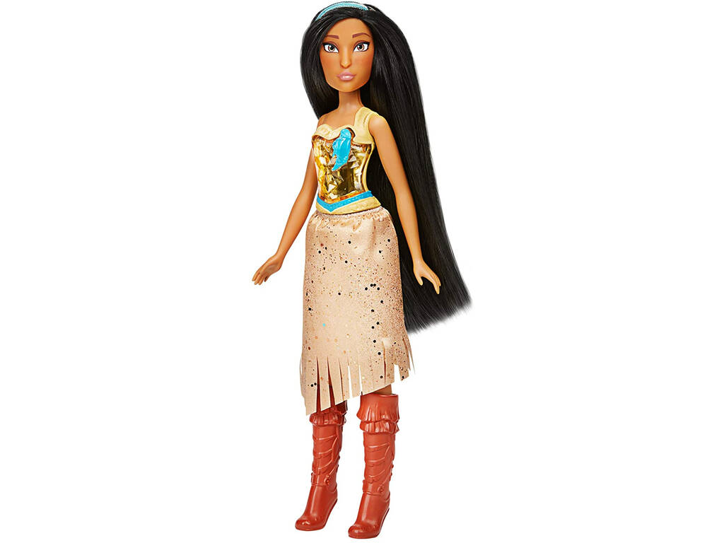 Bambola Principesse Disney Pocahontas Brillo Reale Hasbro F0904