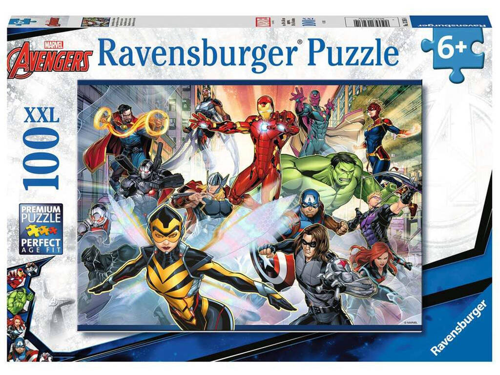 Puzzle XXL Avengers 100 Peças Ravensburguer 13261