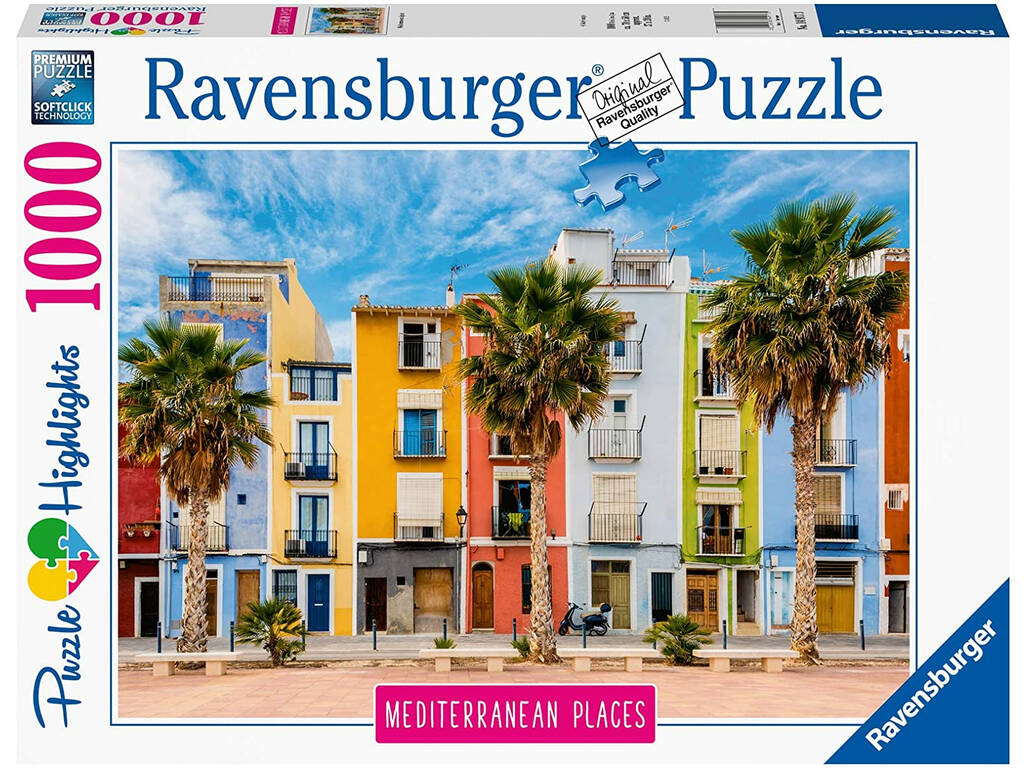 Puzzle 1.000 Piezas Mediterranean Spain Ravensburguer 14977