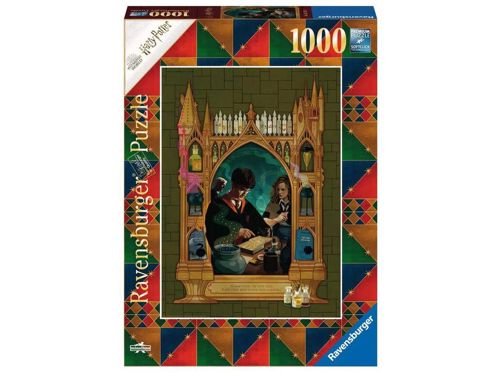 Puzzle Harry Potter Y El Misterio do Príncipe Book Edition 1.000 Peças Ravensburger 16747