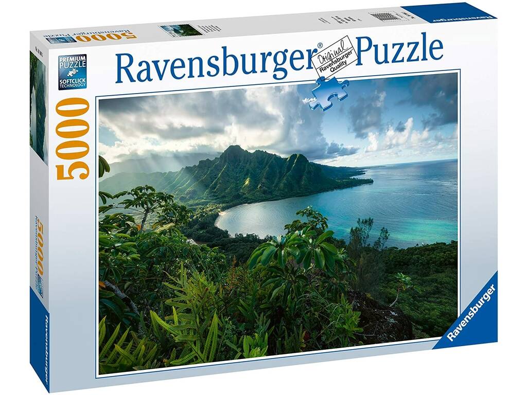 Quebra-cabeça 5.000 Peças Paisagem Havaiano Ravensburger 16106