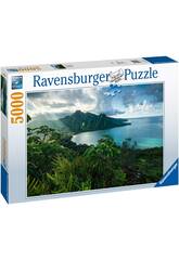 Puzzle 5.000 Stck Hawaiische Landschaft Ravensburger 16106