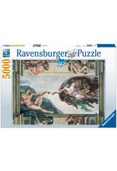 Puzzle 5.000 Piezas La Creación de Adán Ravensburger 17408