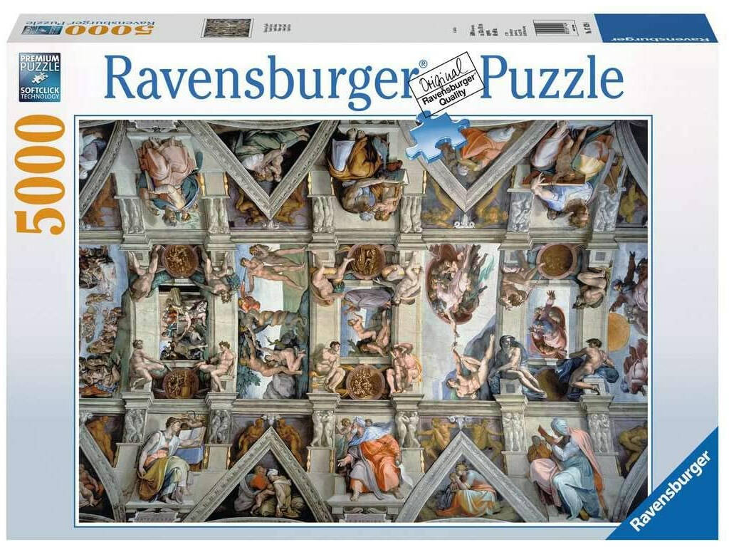 Puzzle 5.000 Peças A Capiela Sistina Ravensburger 17429