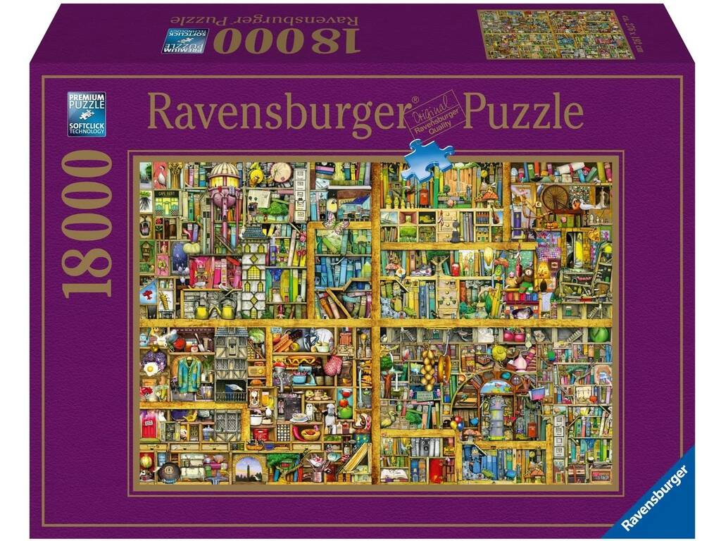 Puzzle 18.000 Piezas Librería Mágica XXL Ravensburger 17825