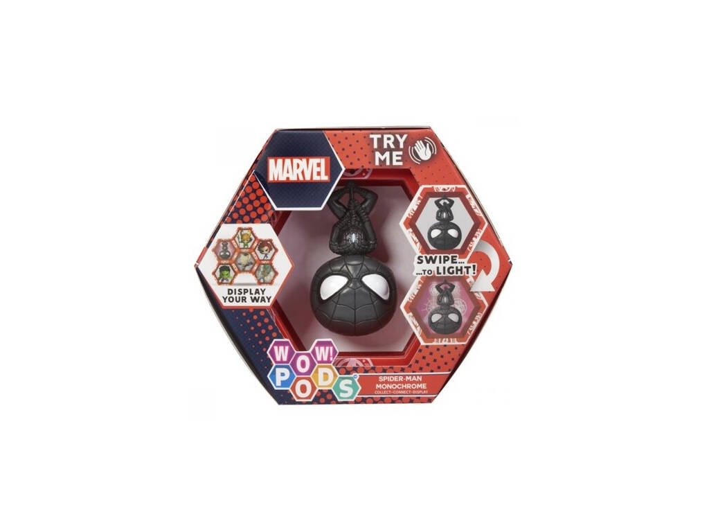 Wow! Pods Marvel Figura Spiderman Monocromo Eleven Force 20948
