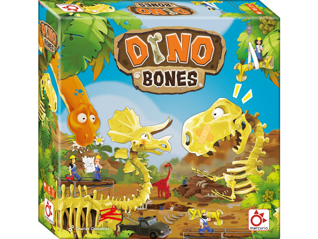 Juego de Mesa Dino Bones Mercurio HB0006