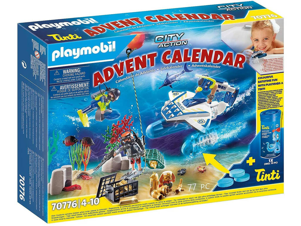 Playmobil City Action Calendario de Adviento 70776