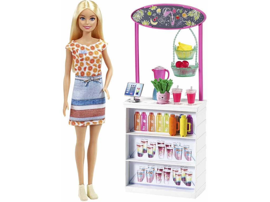 Barbie Puesto de Smoothies Mattel GRN75