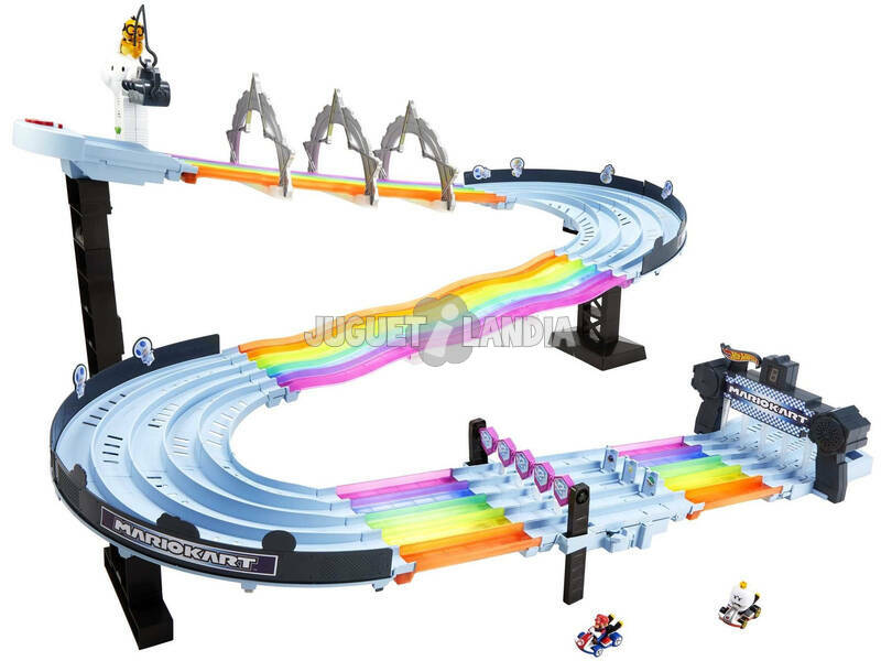 Hot Wheels Mariokart Rainbow Trail Mattel GXX41