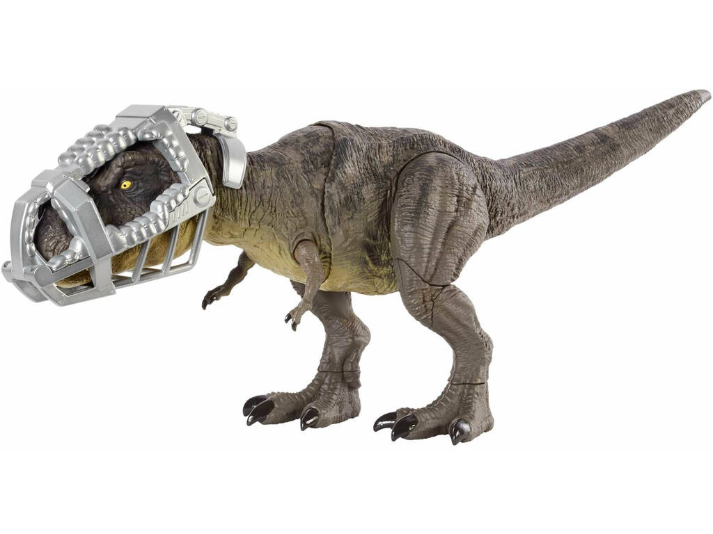 Jurassic World Tiranosaurio Rex Pisa y Ataca Mattel GWD67