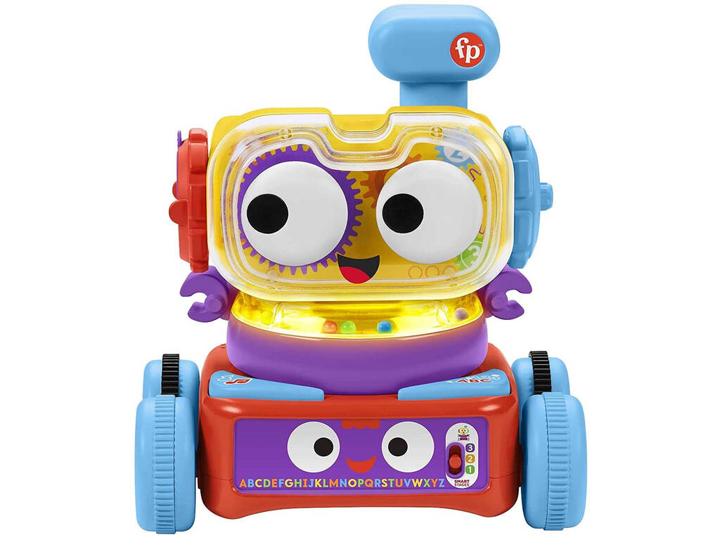Fisher Price 4 In 1 Learning Robot Mattel HCK45