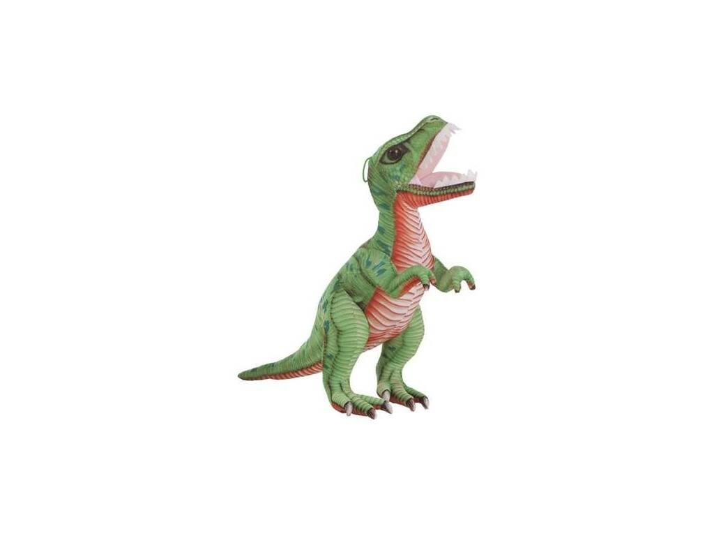 Peluche Dinosaure vert 36 cm. Creaciones Llopis 46854