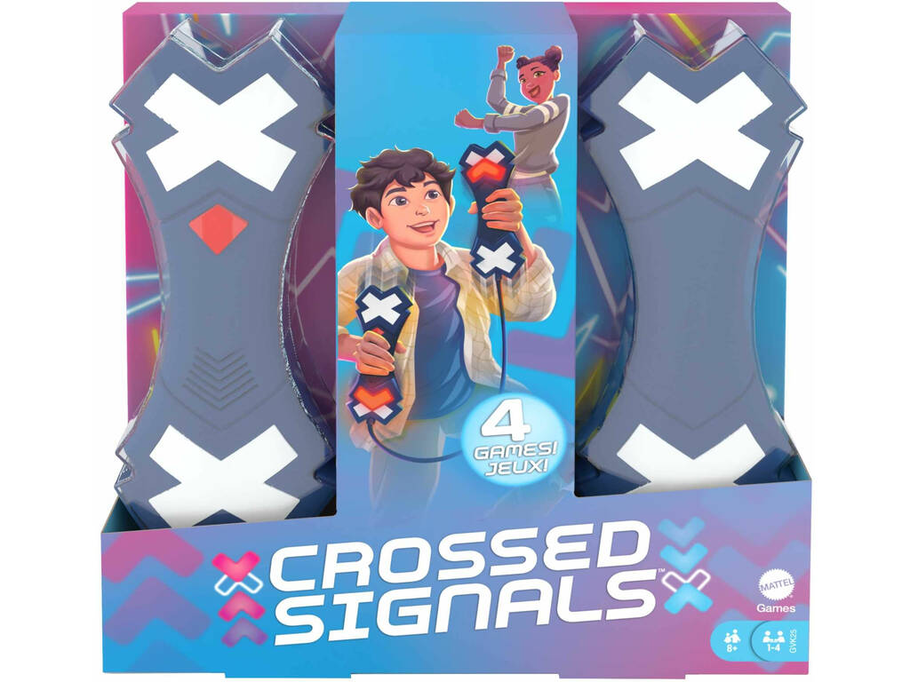 Jeu électronique de signaux croisés Mattel HCF43