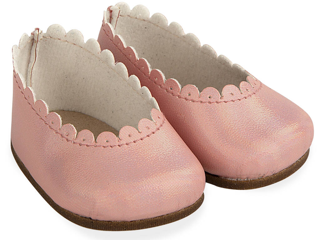 Rosa Puppen Schuhe Set 45 cm. Arias 6300