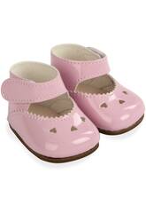 Set di scarpe da bambola rosa 45 cm. Arias 6301