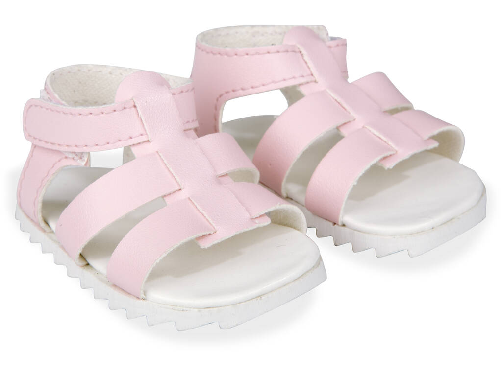 Set di sandali rosa bambola 45 cm. Arias 6302