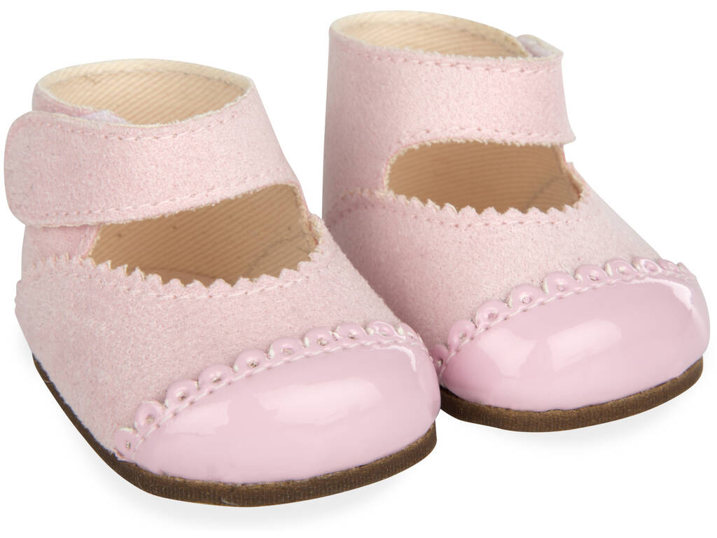 Rosa Puppen Schuhe Set 45 cm. Arias 6307