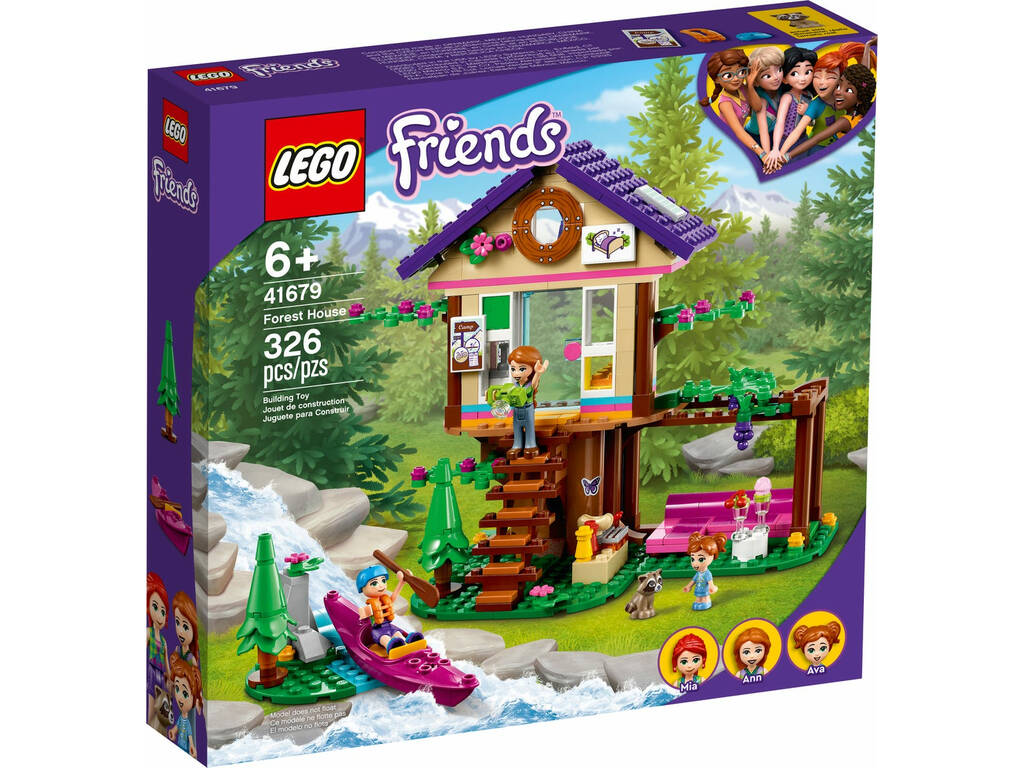 Lego Friends Bosque Casa Lego 41679