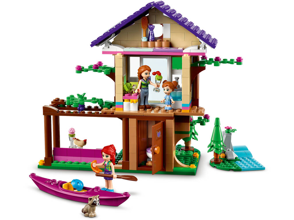 lego friends casa del bosque