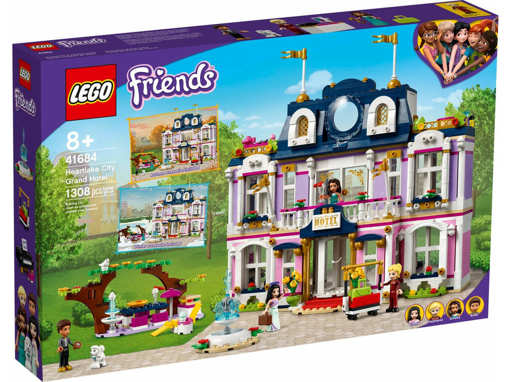 Lego Friends Grand Hotel di Heartlake City Lego 41684