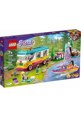 Lego Friends Bosco camper e barca a vela Lego 41681