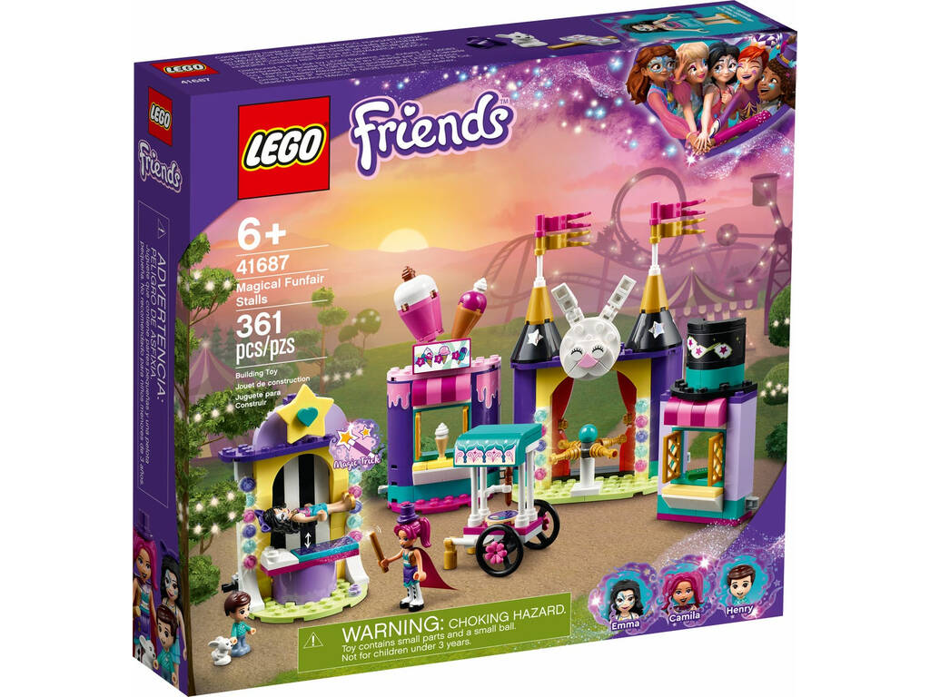 Lego Friends World of Magic Stands forains 41687