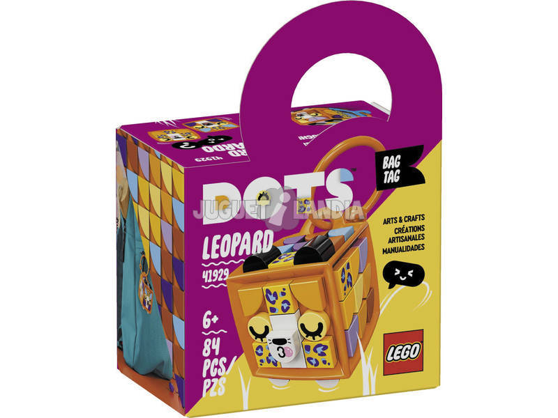 Ornement de sac à dos Lego Dots Leopard 41929