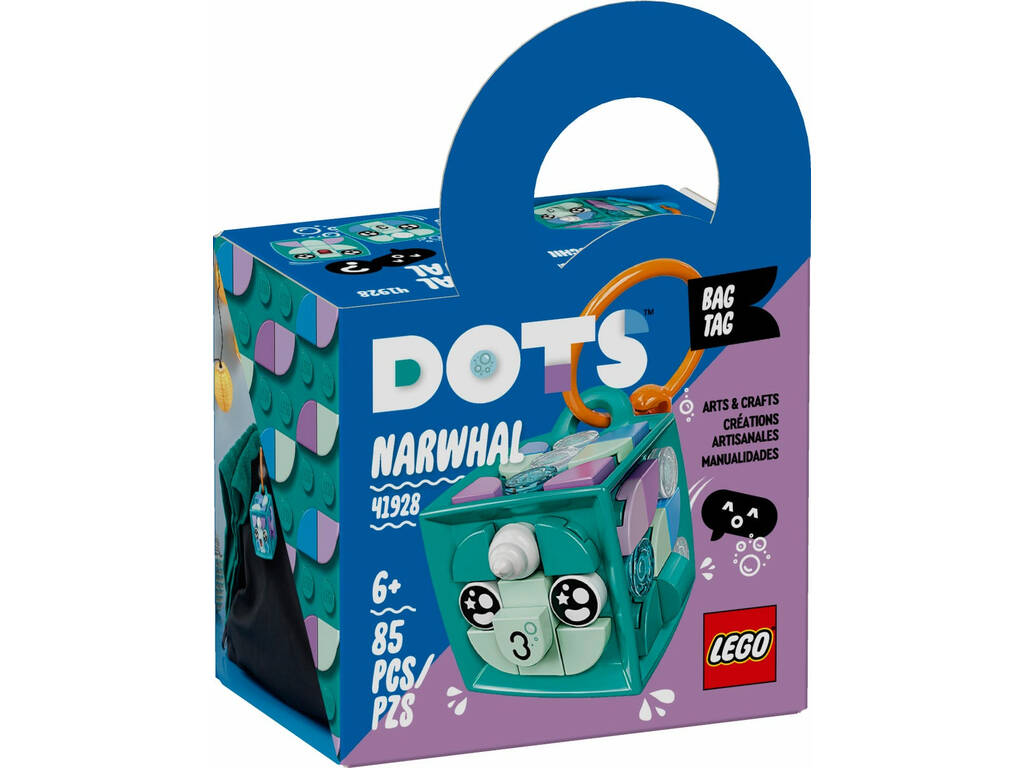 Lego Dots Adorno para Mochila Narval 41928